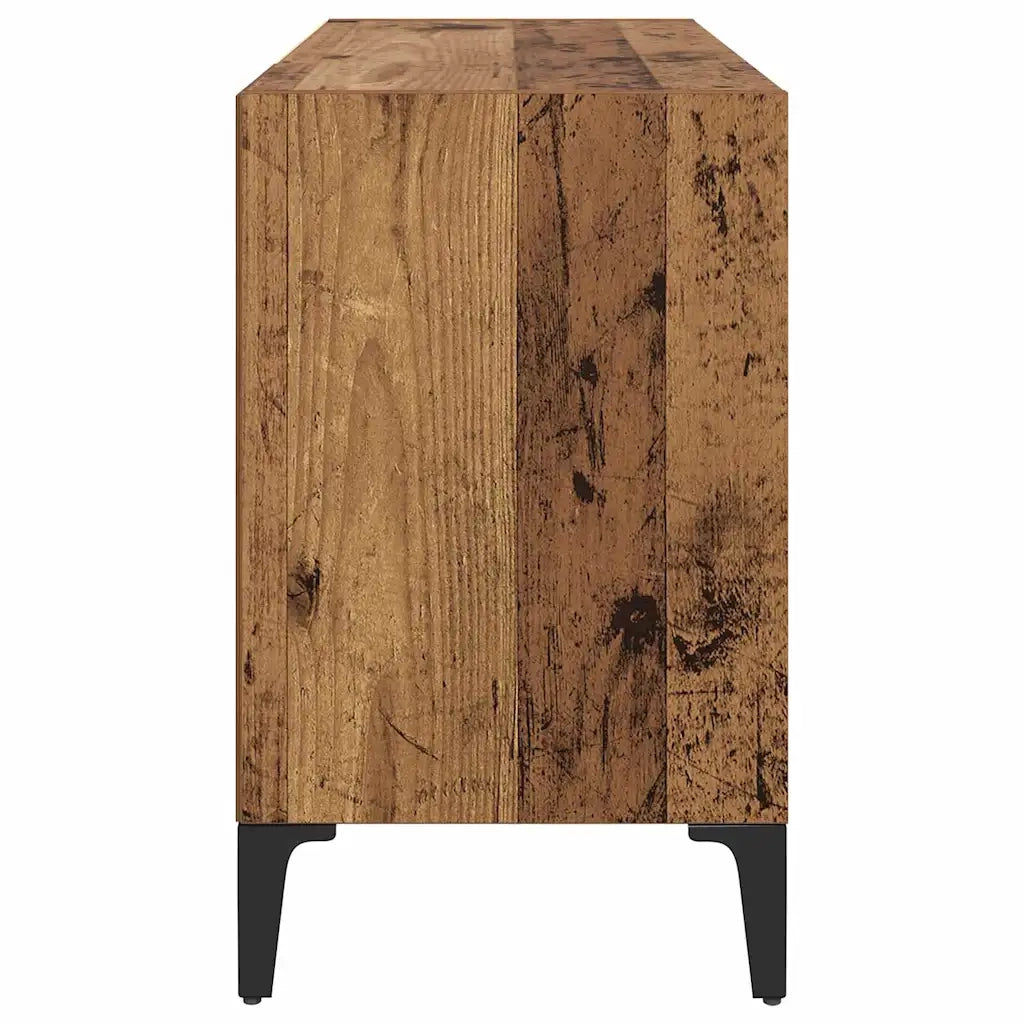 Set mobile TV Montaggio a parete Marrone Legno ingegnerizzato 875110