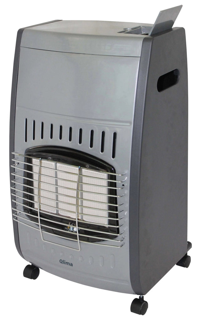 Stufa a Gas Gpl da Interno ad Infrarossi 4,2 kW Qlima GH3042R Infra Grigia