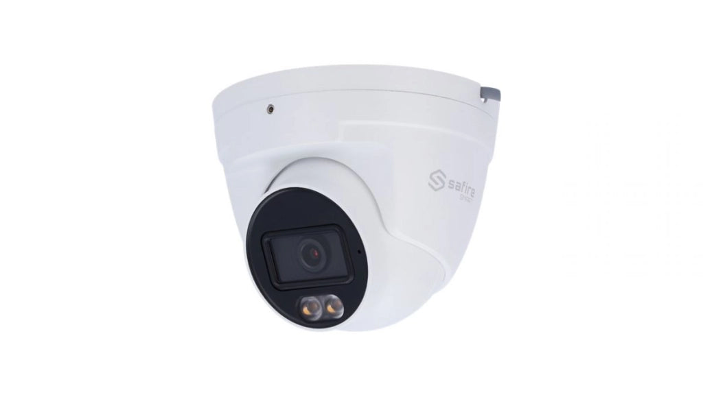 Telecamera Dome Turret Safire Smart SF-T020CA-5B1-0360 5MP Color 24/7 Luce Bianca 30m Microfono IP67