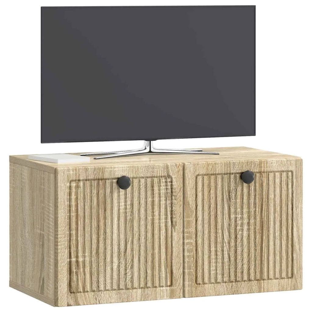 Mobile Porta TV da Muro Rovere Sonoma 59,5 x 31 x 30 cm