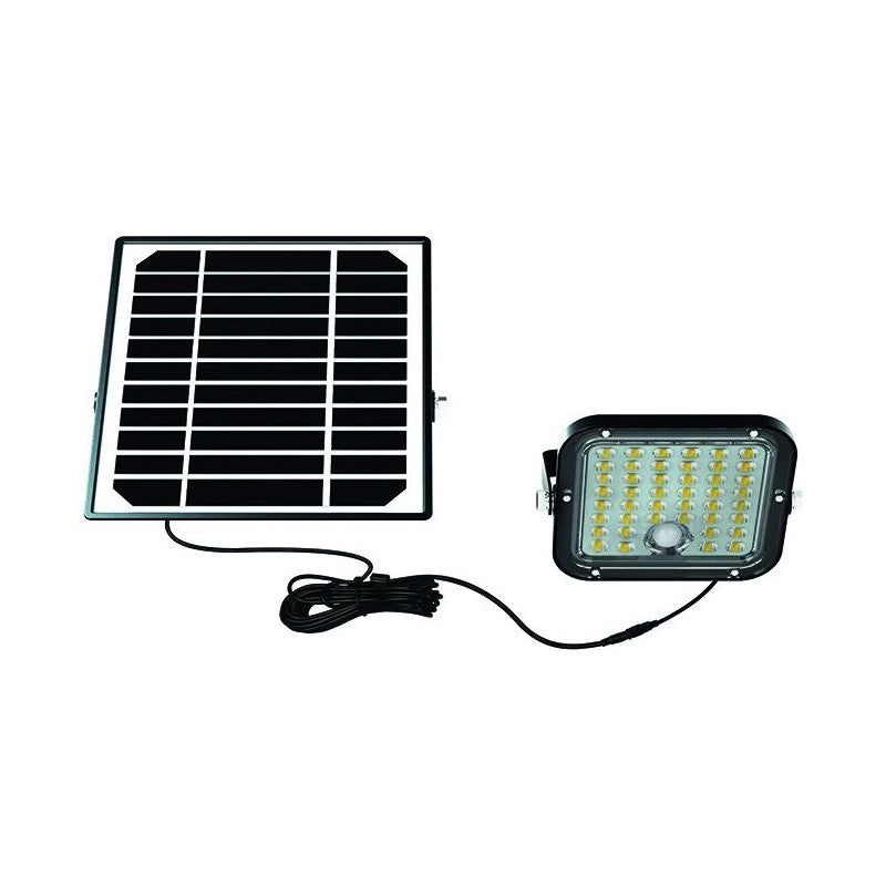 Proiettore led Vigor cubo-10, con pannello solare, 10w 1500lm
