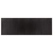 Tappeto del soggiorno | Tappeto Rettangolare Marrone Scuro 100x300 cm in Bamb¨´