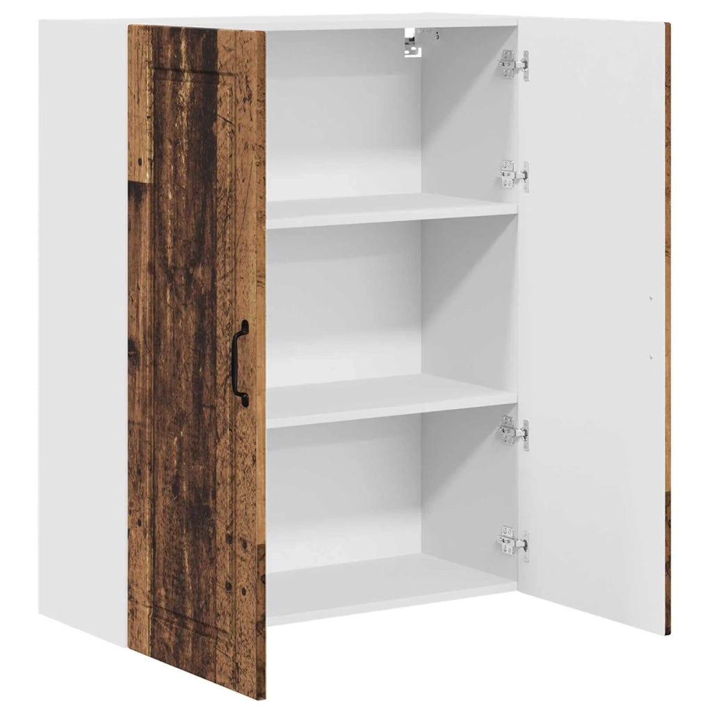 Pensile da cucina | Armadietto a muro PORTO Legno vecchio 80 x 31 x 100 cm