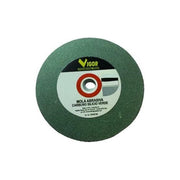 Vigor-blinky Mola Abrasiva Carburo di Silicio Verde 3C Grana 80 per Utensili in Metallo Duro Widia 125x15x16 mm colore Verde