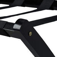 Portapacchi per valigia pieghevole in legno nero 13_0002162