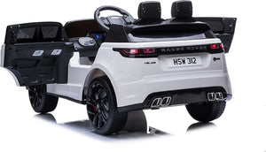 Auto Elettrica macchina per Bambini RANGE ROVER VELAR 12V-Bianco