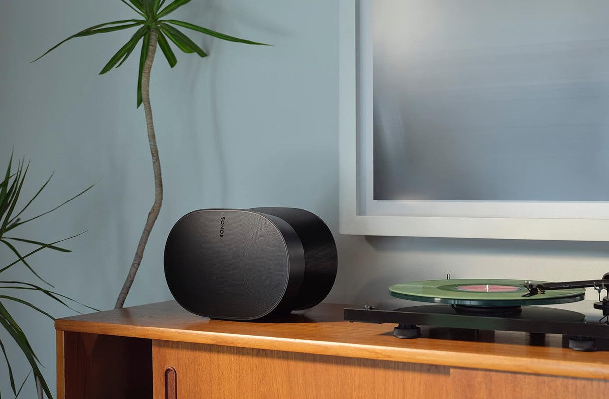 Sonos Era 300, Smart Speaker Altoparlante Wi-Fi, Bluetooth e Line-in 3,5mm, Alexa integrata, Suono spaziale Dolby Atmos, Nero