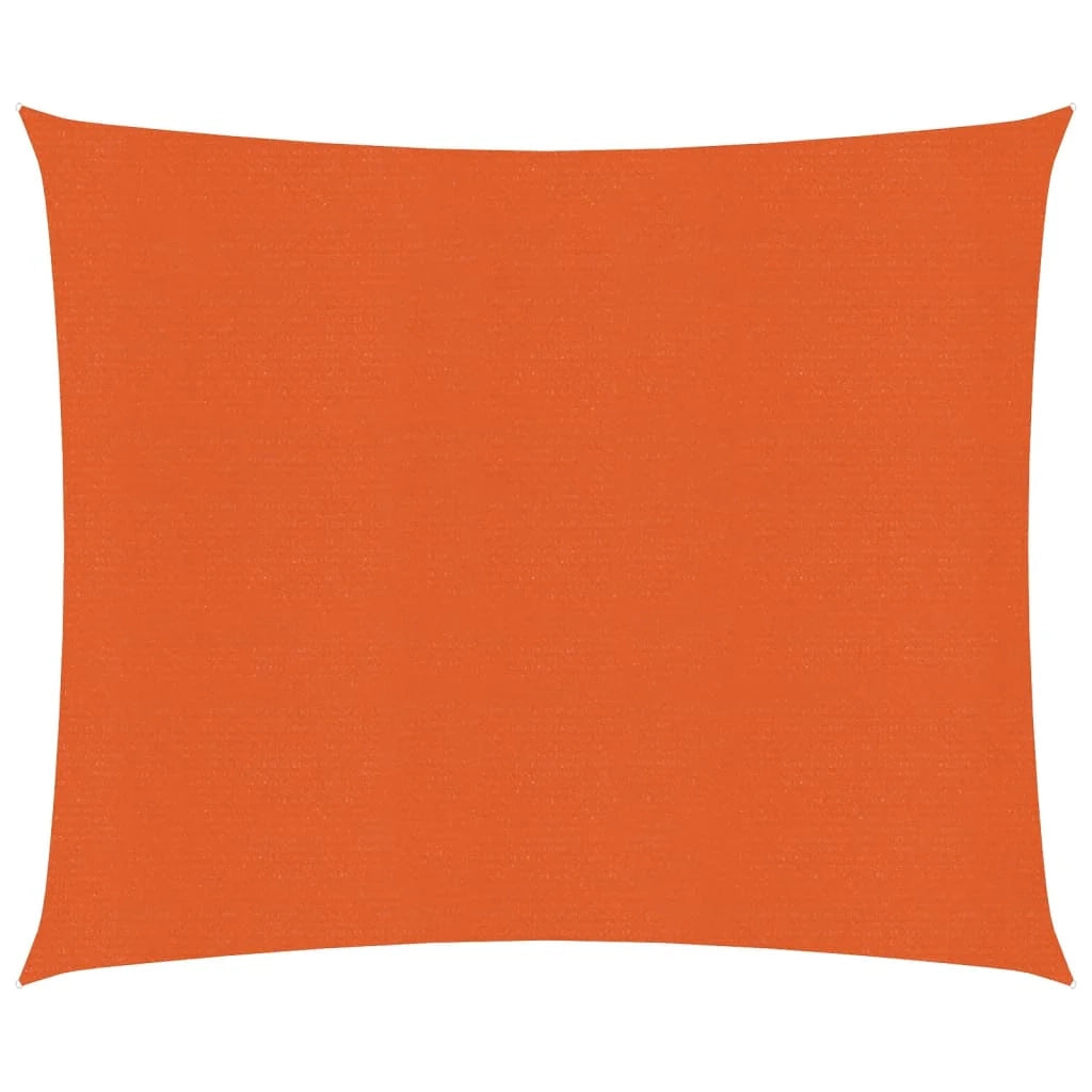 Vela in tessuto per ombrellone 160 g/m² HDPE 3,6 x 3,6 m arancione 02_0009242
