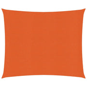 Vela in tessuto per ombrellone 160 g/m² HDPE 3,6 x 3,6 m arancione 02_0009242