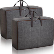 Borsa di stoccaggio per lenzuola - Cerniere in nylon e tessuto Oxford respirante - Ideale per abiti e coperte