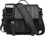 Borsa da spalla multifunzionale per uomini - 13 pollici laptop - viaggi scuola lavoro outdoor zaino per uomini per la costruzione
