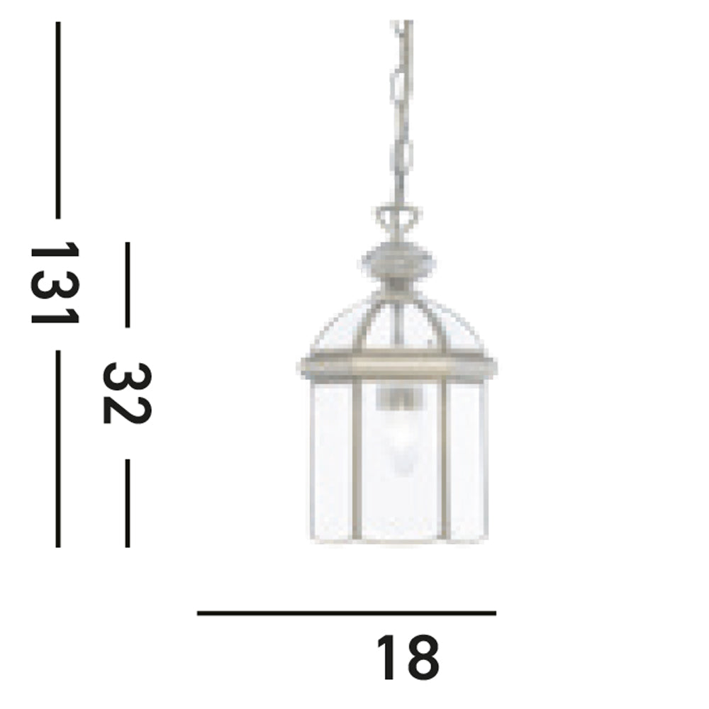Sospensione Contemporanea Balls Acciaio Adjustable Vetro 1 Luce E27