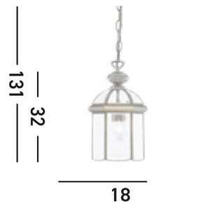 Sospensione Contemporanea Balls Acciaio Adjustable Vetro 1 Luce E27