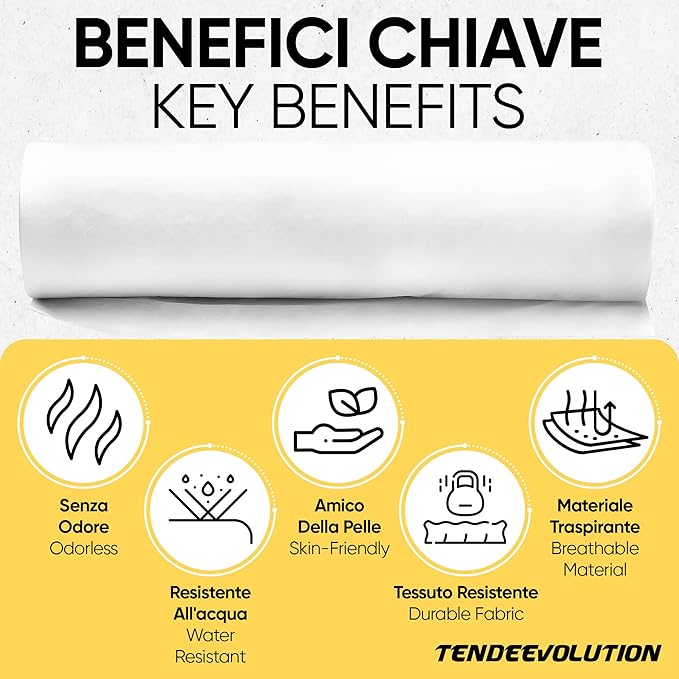 TNT Grigio Tessuto Non Tessuto 100% Polipropilene - Altezza Rotolo 160cm, 70g/mq, Taglio al Metro Lineare