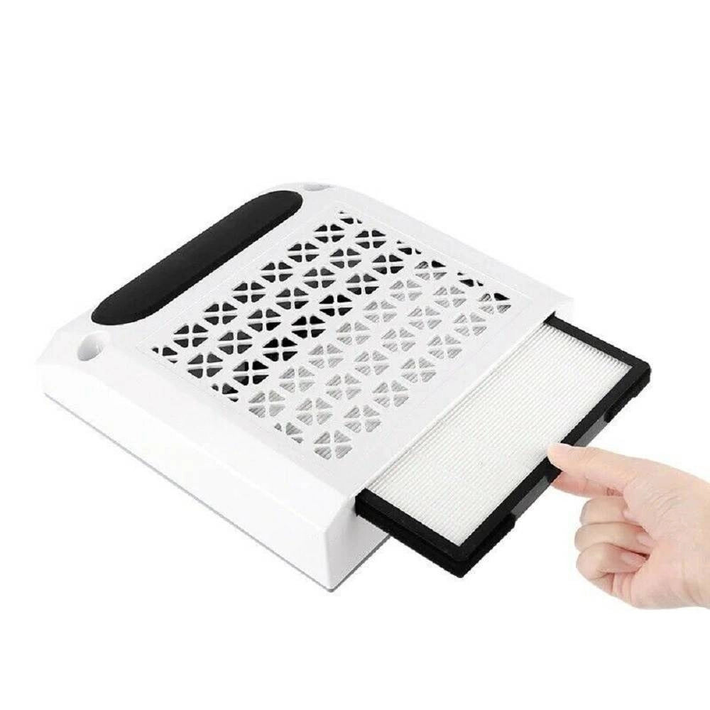 Trade Shop - Kit 4 In 1 Estetista Aspiratore Fresa Lampada Manicure Pedicure Nail Art Unghie -