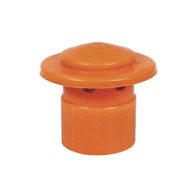 TESTA ESALATORE ARANCIO- Diam. 125- ESCLU- pezzi 1