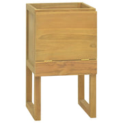 Elegante mobiletto da bagno 41 x 40 x 75 cm realizzato in legno di teak naturale 02_0046966