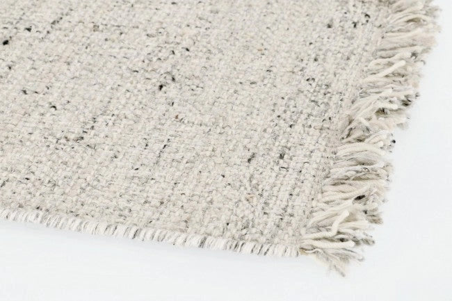 Tappeto 140x200 cm Senuri in Tessuto Beige