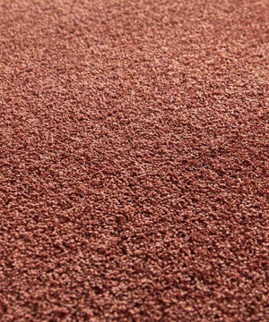 Tappeto FEEL TERRACOTTA tinta unita moderno, pelo morbido resistente e lavabile in lavatrice cm.200x290