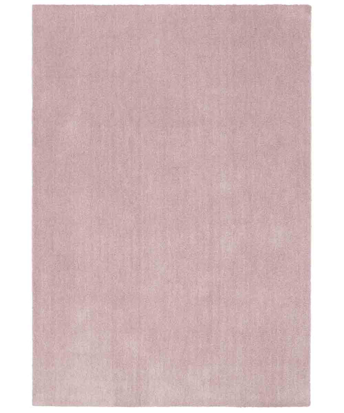 Tappeto FEEL ROSA tinta unita moderno, pelo morbido resistente e lavabile in lavatrice cm.200x290
