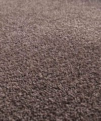 Tappeto FEEL MARRONE tinta unita moderno, pelo morbido resistente e lavabile in lavatrice cm.240x340