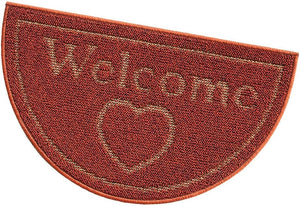 Zerbino Ingresso 45x75 Porta Interno Esterno Antiscivolo Tappeto Assorbente Made In Italy Dis.B