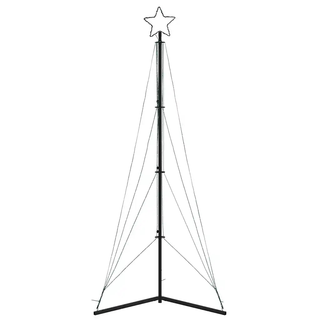 Albero di Natale a LED-Luci decorative natalizie 483 LED Bianco Freddo 240 cm