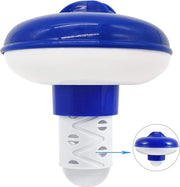 Dispensatore di cloro galleggiante per piscina e bagno turco - Dispensatore tablet flessibile per una esperienza di nuoto igienica