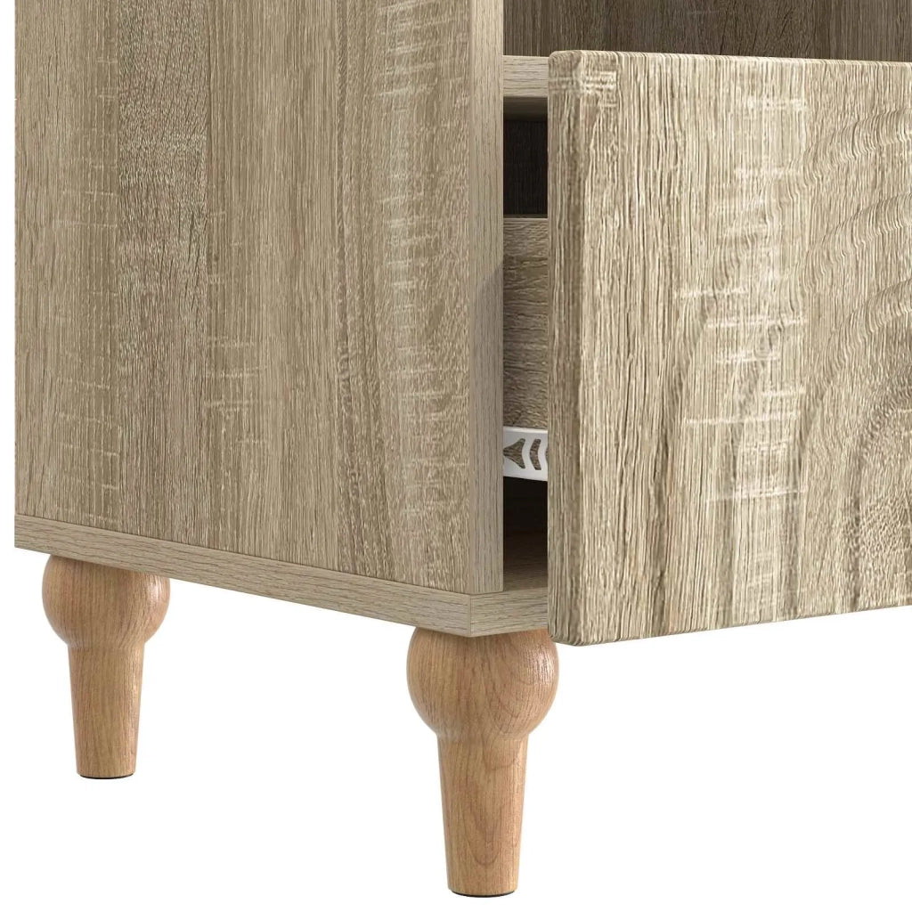 Mobile TV 102 x 34,5 x 50 cm Rovere Sonoma Legno ingegnerizzato 894217