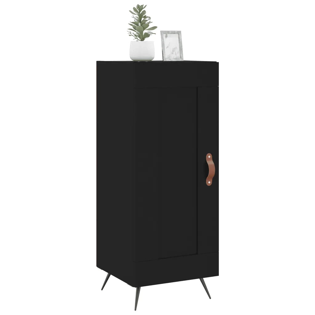Credenza Nero 34,5x34x90 cm in Legno Multistratocod mxl 82218