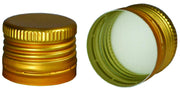 TAPPO A VITE IN ALLUMINIO PER DAMA IN VETRO  mm. 35x18 - Pz.5