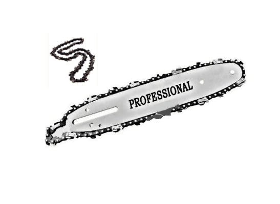 CATENA MOTOSEGA KIT + LAMA RICAMBIO BARRA LAME 52CM PROFESSIONALE