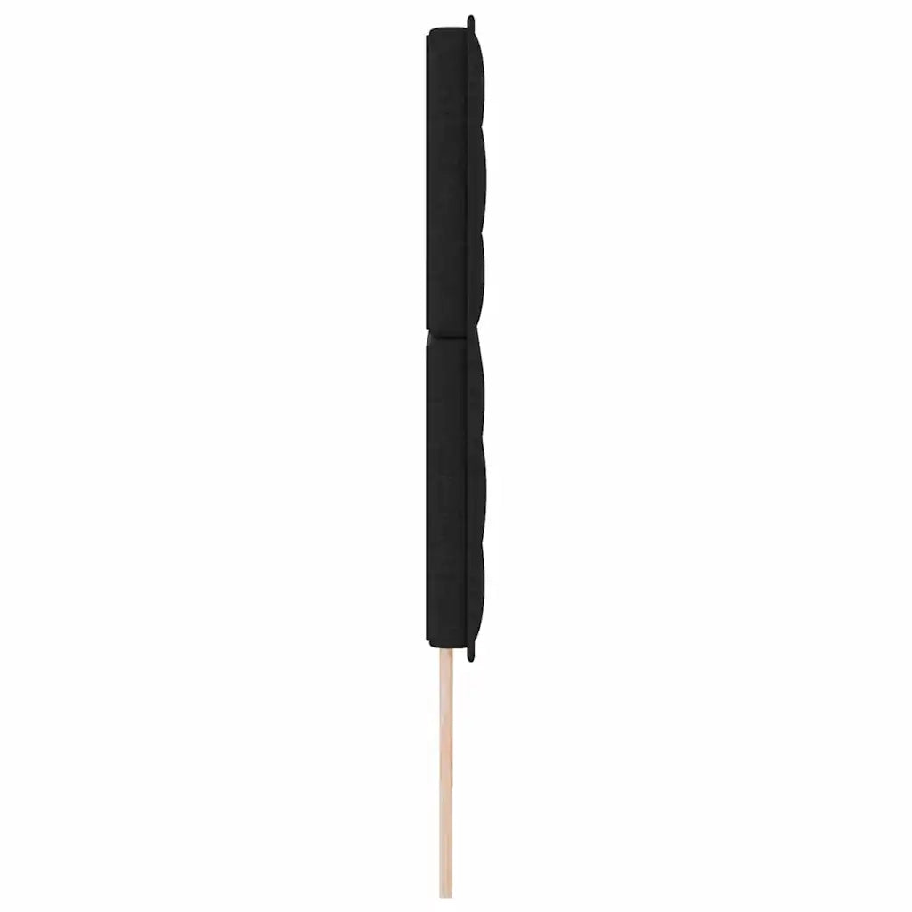Testiera | Testata Nero 180 cm Tessuto