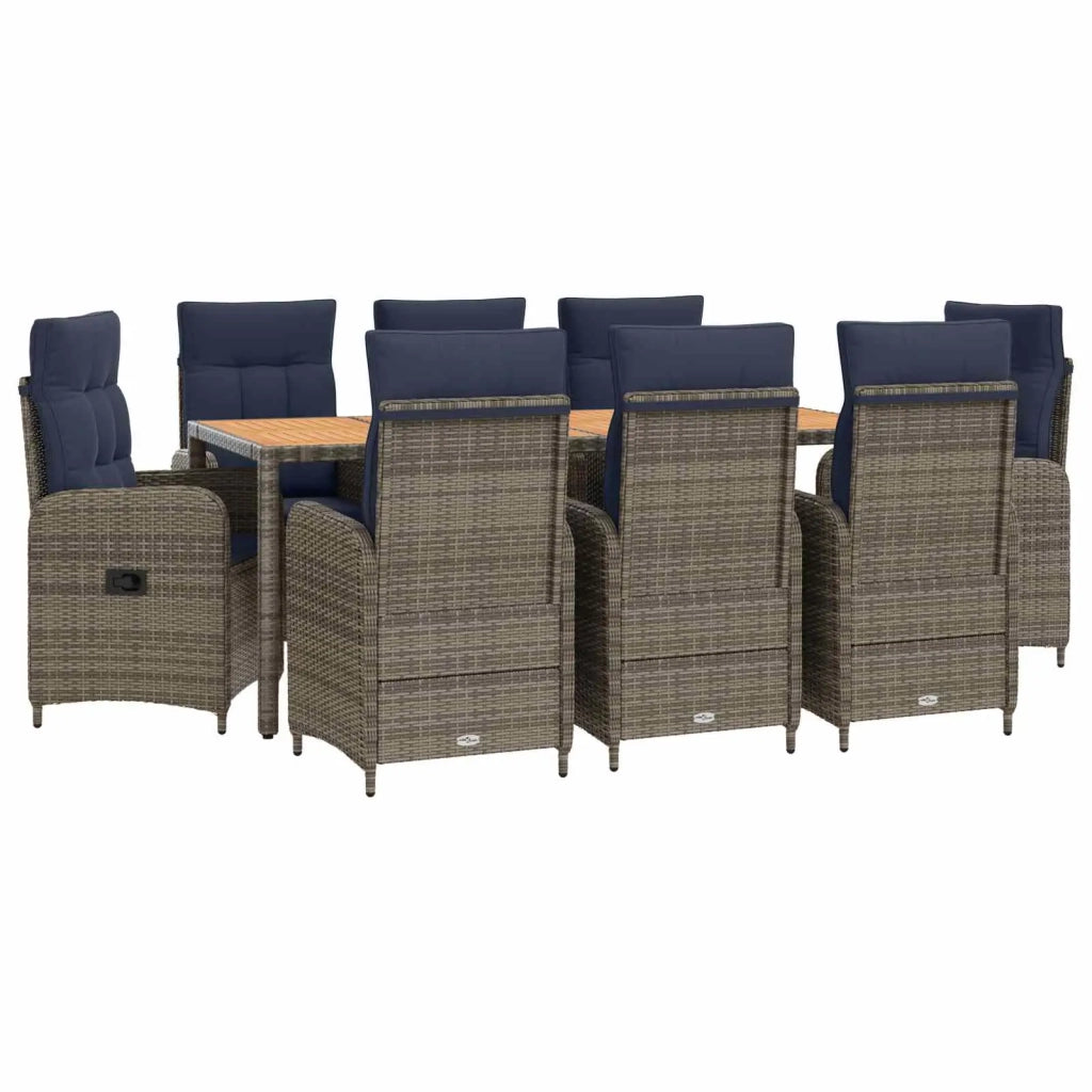 Set da pranzo per esterni 9 pz 3422291