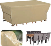 Copertura impermeabile per arredamento esterno - 1 pezzo - 600D Oxford - 242 x 162 x 71 cm