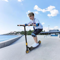 Scooter Acrobatico per Bambini, Monopattino Freestyle con 2 Ruote PU e Ampia Pedana in Alluminio, Scooter Pro per Trucchi Leggero da Strada per Bambini 10+ Anni, Carico 100 KG