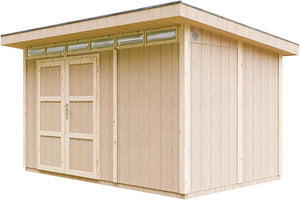 Casetta da Giardino di QUALITÃ€ PREMIUM 8,7mq-L412xW279cm - TIMBELA M904A