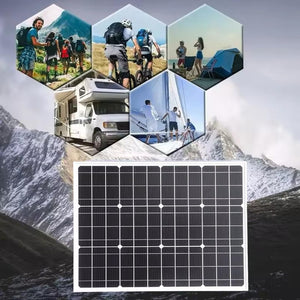 Pannello solare 12v 100W, Pannello Fotovoltaico Monocristallino