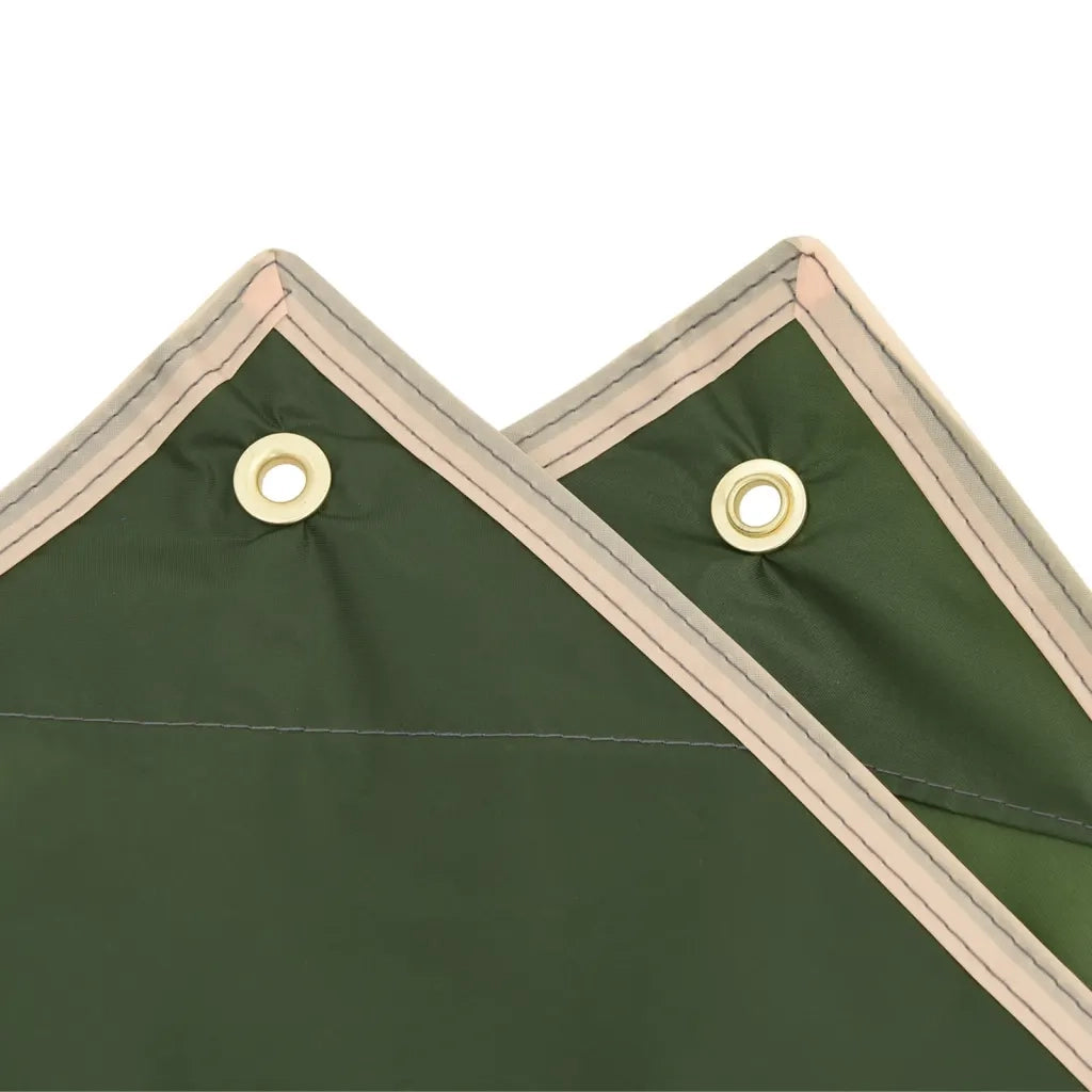 Poncho Antipioggia con Cappuccio Design 2 in 1 Verde 223x145 cm CFW5860355