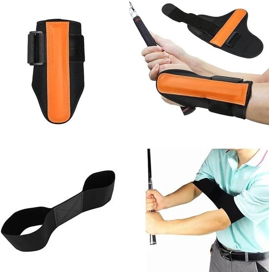 Set di allenamento per golf — stabilizzatore delle gambe — cintura di supporto per braccio — solleva la posizione del golfista — allenamento di precisione e forza con cintura