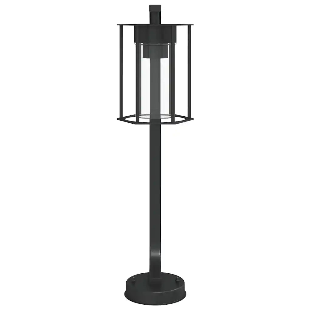 Lampade da Terra per Esterni 3 pz Nere 60 cm in Acciaio Inox 4006346