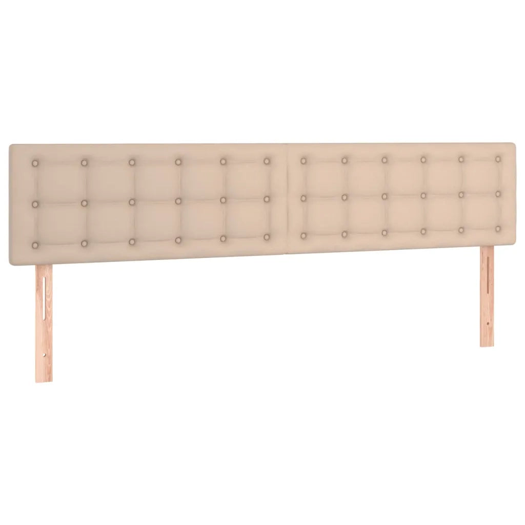 Giroletto a Molle con Materasso Cappuccino 180x200cm Similpelle