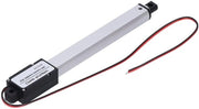 Attuatore Lineare 12V - Micro Attuatore Elettrico con Interruttori di Fine - 100mm di Travaso - 15mm/s - 50N - Silenzioso