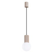 Lampada a sospensione HALO 1 taupe