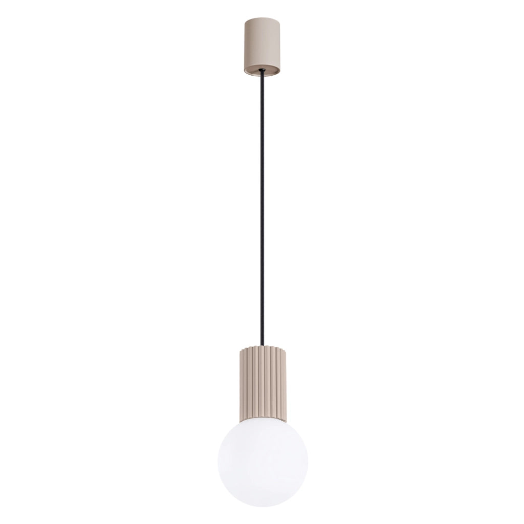 Lampada a sospensione HALO 1 taupe