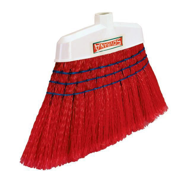 Machieraldo Scopa Esterno Sovrana 33cm fibre polipropilene ondulate guaina polietilene alta densita'