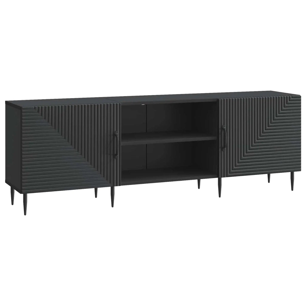 Mobile TV Nero 150 x 31 x 50 cm Legno ingegnerizzato 894916