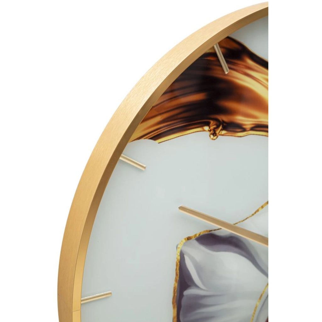 Orologio da Parete VKH294, Multicolore, MDF, 5x5x60 cm