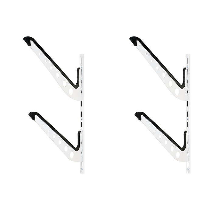 Supporto universale doppio a muro per tavola da surf snowboard wakeboard sci skateboard longboard