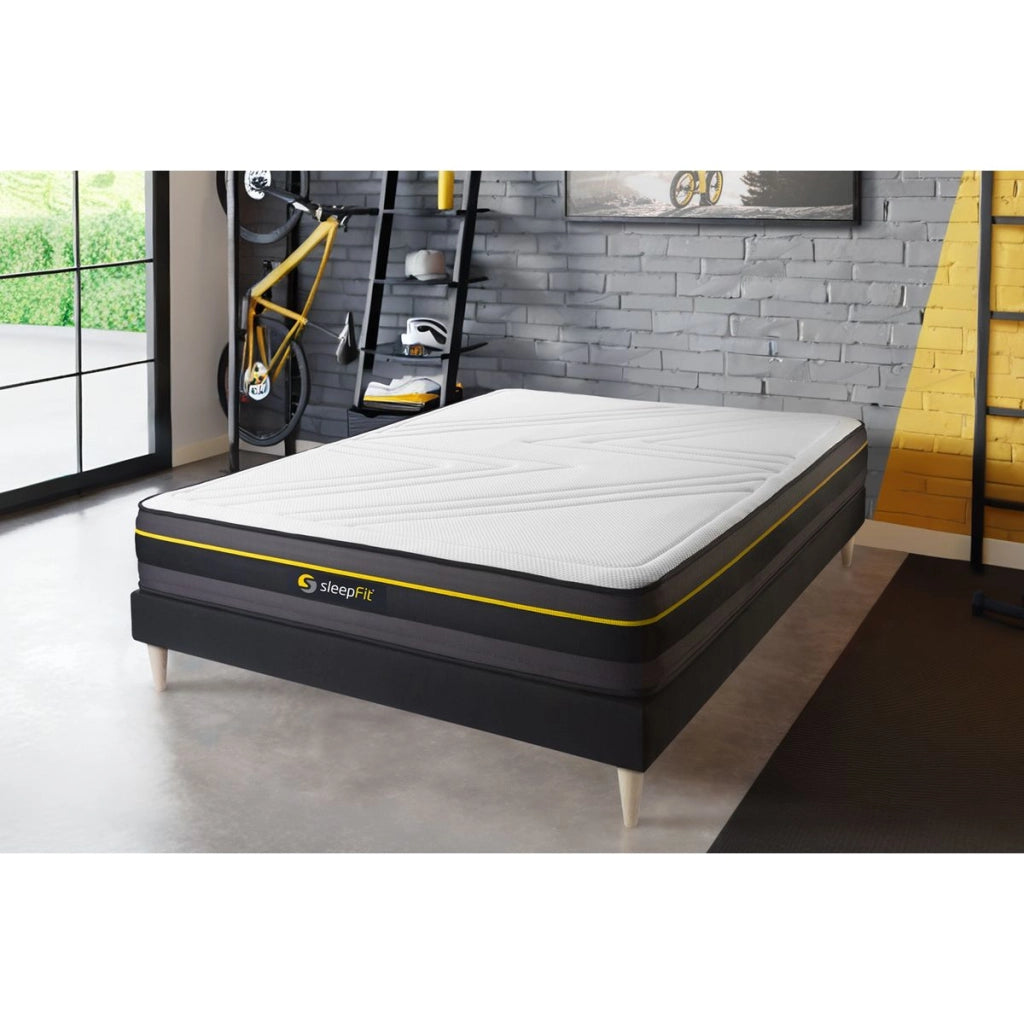 Kit rete e materasso ACTIVE 120x210cm - Spessore : 24cm - memory foam - rigido
